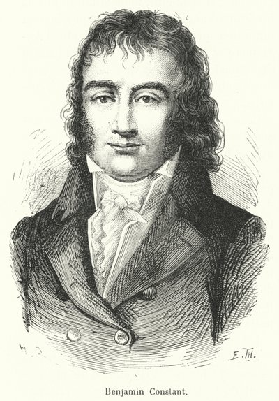 Benjamin Constant (Gravur) von French School