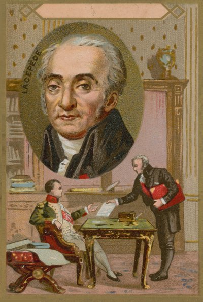 Bernard Germain de Lacepede, französischer Naturforscher (1756-1825) von French School