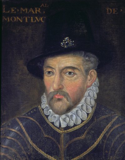 Blaise de Lasseran de Massencome (1502-77) Seigneur de Montluc von French School