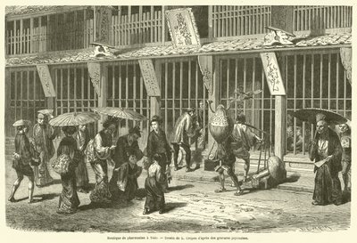 Apotheke in Yedo von French School