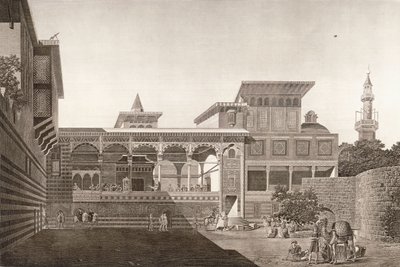 Kairo: Blick auf das Innere des Hauses von Osman Bey von French School