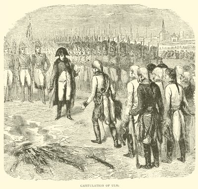 Kapitulation von Ulm (Stich) von French School
