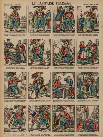 Kapitän Fracasse, Roman des französischen Autors Theophile Gautier von French School