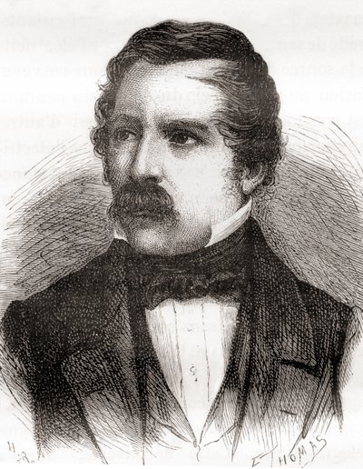 Carl August von Steinheil, aus Les Merveilles de la Science, veröffentlicht um 1870 (Gravur) von French School
