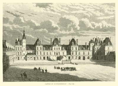Schloss Fontainebleau von French School