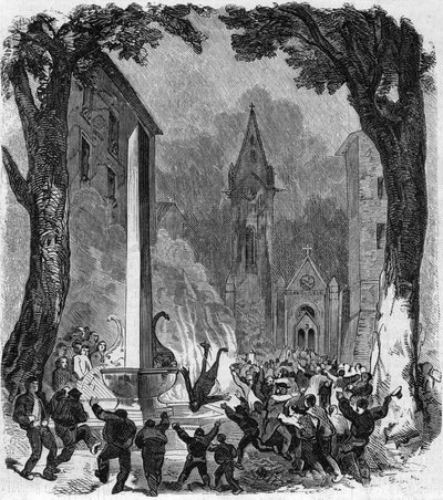 Katholisches Fest: Fest des Heiligen Johannes in Aix-en-Provence (Bouches-du-Rhône) von French School