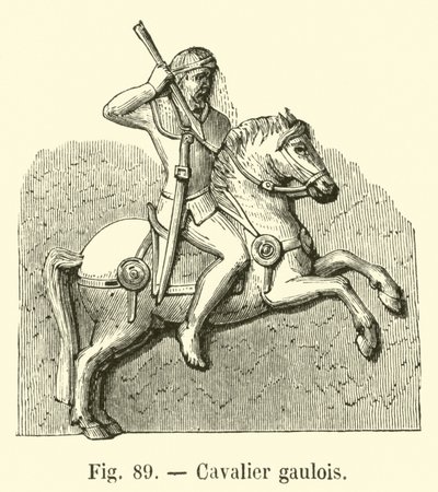 Gallischer Reiter von French School