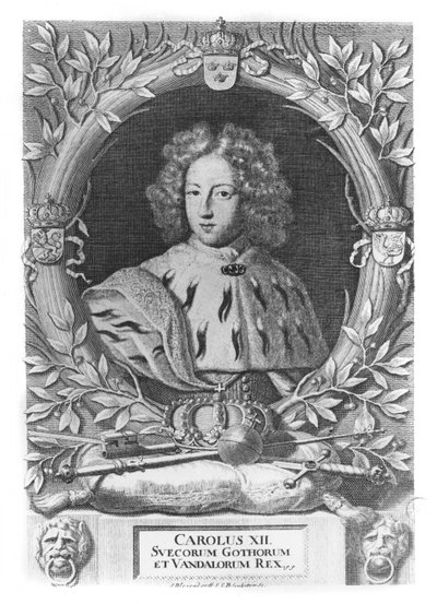 Karl XII., König von Schweden von French School
