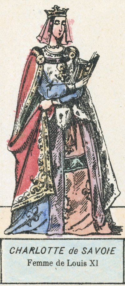Charlotte von Savoyen, Frau von Ludwig XI. von French School