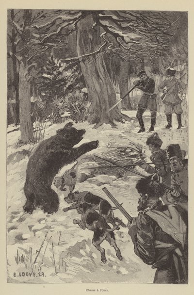 Bärenjagd von French School