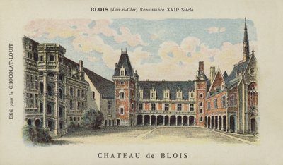 Schloss Blois, Blois, Loir-et-Cher von French School