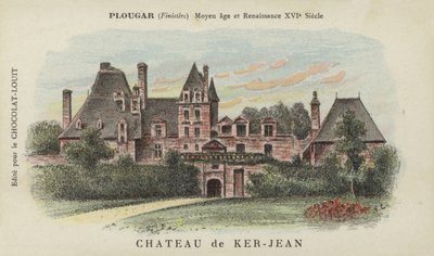 Schloss Ker-Jean, Plougar, Finistere von French School
