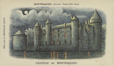 Schloss Montesquieu, Montesquieu, Gironde von French School