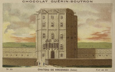 Schloss Vincennes, Seine von French School