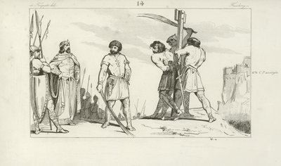 Childerich II., König der Franken von French School