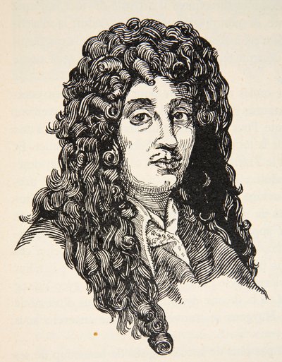 Christiaan Huygens, Kopie von Boris Mestchersky, Illustration aus Histoire de la Nation Francaise, Sciences, Bände I & II, von Gabriel Hanotaux, 1924 von French School