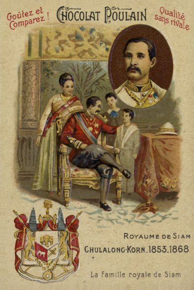Chulalongkorn, König von Siam von French School