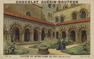 Kreuzgang von Notre-Dame du Puy, Haute-Loire von French School