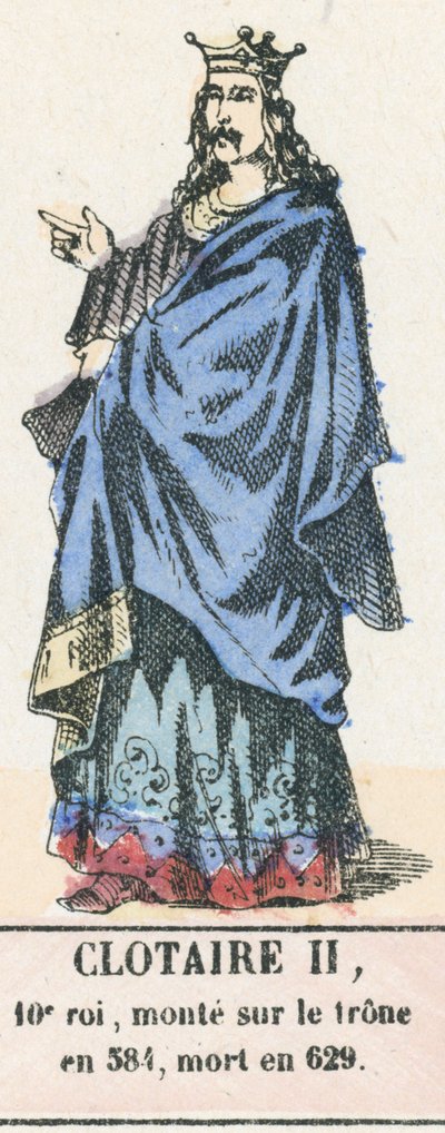 Chlothar II von French School