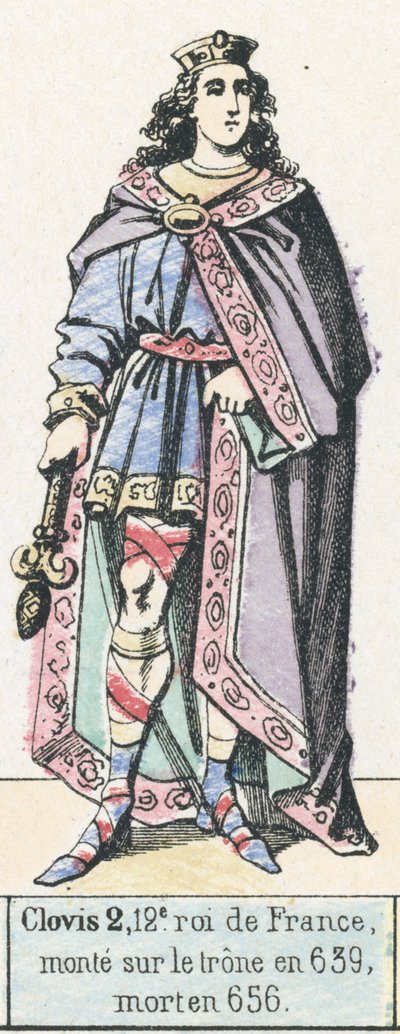 Clovis II von French School