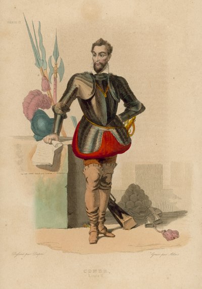 Louis I. von Condé von French School