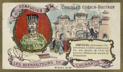 Konfuzius, chinesischer Philosoph von French School