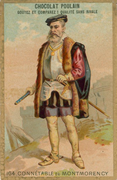 Konstabler Montmorency, der Herzog von Montmorency von French School