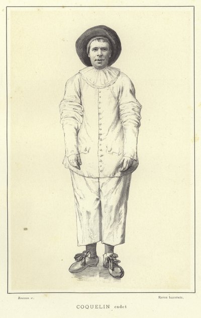 Coquelin cadet, französischer Schauspieler von French School