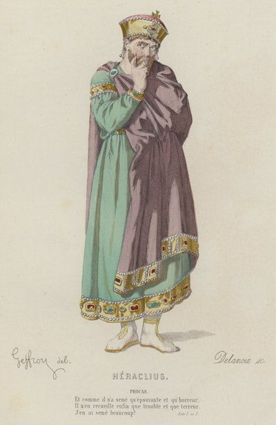 Corneille, Heraclius, Akt I, Szene I von French School