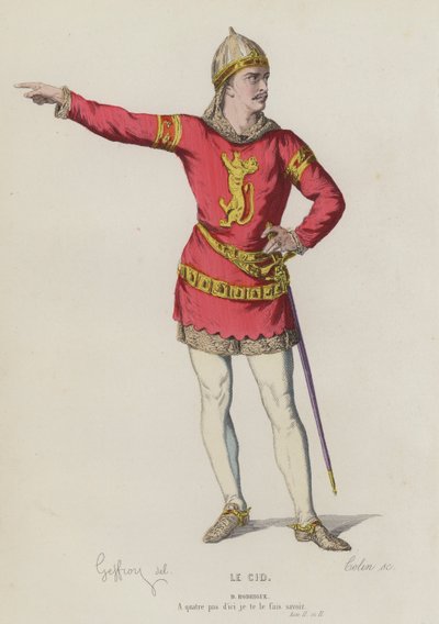Corneille, Le Cid, Akt II, Szene II von French School