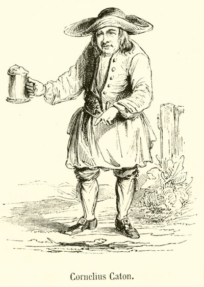 Cornelius Caton (Gravur) von French School