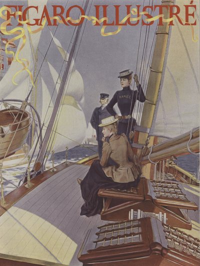 Titelblatt von Le Figaro Illustre, Juli 1891 von French School