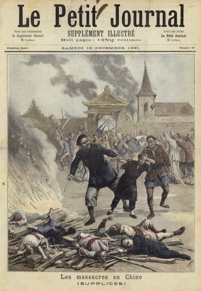 Titelblatt von Le Petit Journal, 19. Dezember 1891 von French School