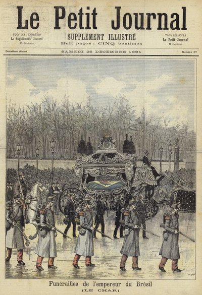 Titelblatt von Le Petit Journal, 26. Dezember 1891 von French School