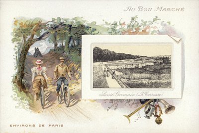 Radfahren bei Paris, Saint-Germain von French School