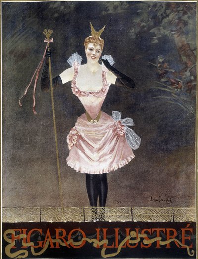 Tänzerin - Titelblatt des "Figaro Illustrated", n.d. von French School