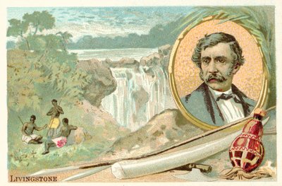 David Livingstone, schottischer Missionar und Entdecker von French School