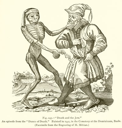 Der Tod und der Jude von French School