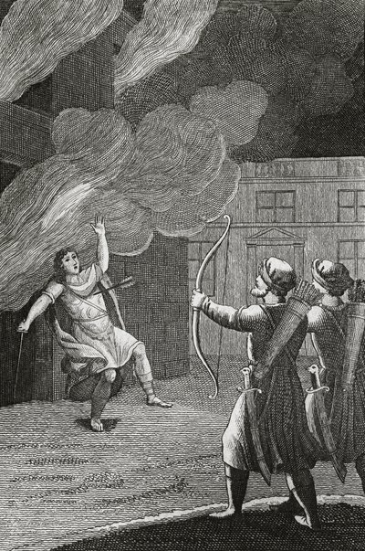 Tod des Alkibiades von French School
