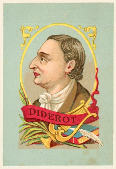 Denis Diderot, französischer Philosoph und Schriftsteller von French School