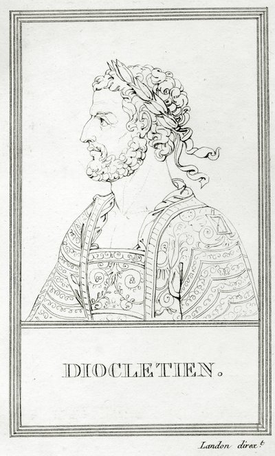 Diokletian, 1805-11 von French School
