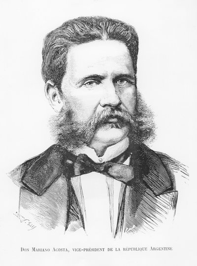 Don Mariano Acosta, Vizepräsident von Argentinien von French School