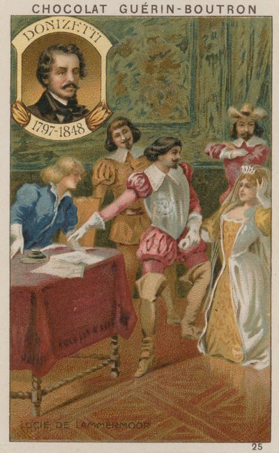 Donizetti, Lucia di Lammermoor von French School