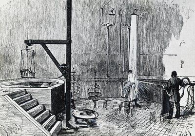 Dr. Duvals Hydrotherapie-Einrichtung im Viertel Chaillot, Paris von French School
