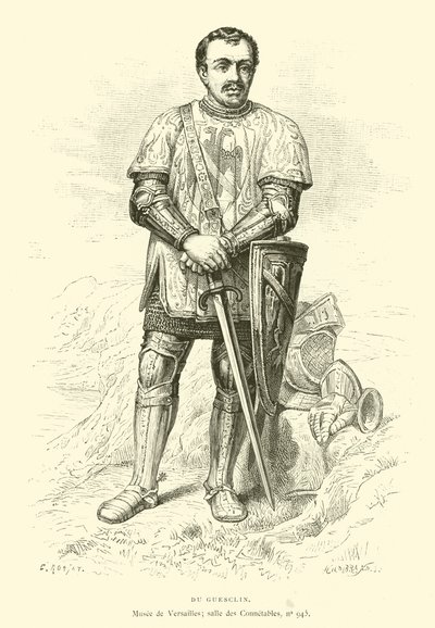 Du Guesclin (Gravur) von French School
