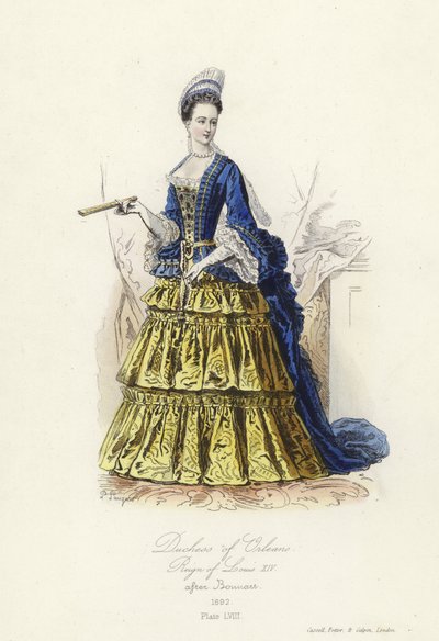 Herzogin von Orleans, Regierungszeit von Ludwig XIV. von Frankreich von French School