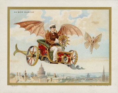 Exzentrische Flugmaschine von French School