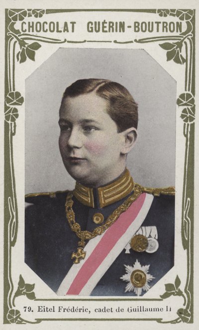 Eitel Friedrich, Kadett von Wilhelm II. von French School