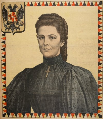 Elisabeth von Österreich, Illustration aus Le Petit Journal: Supplement illustre, 25. September 1898 von French School