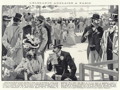 Englische Eleganz in Paris von French School